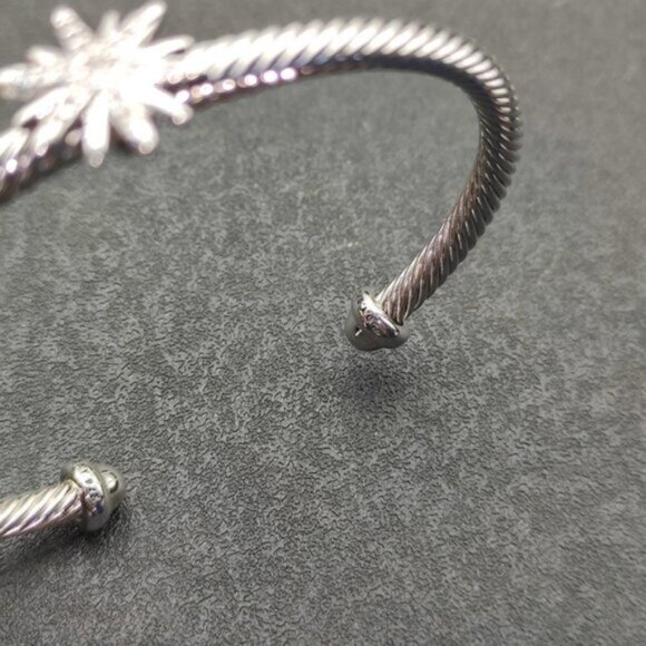 David Yurman Silver Bracelet 3mm - Picture 3 of 3